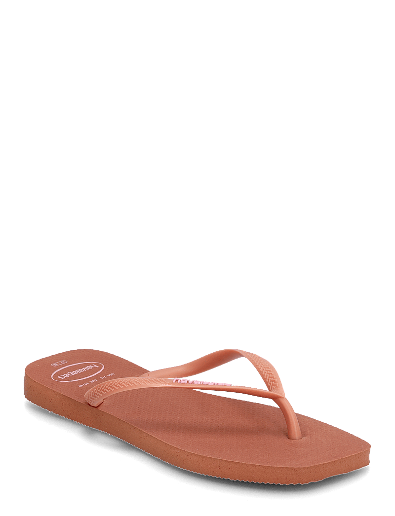 Havaianas - Hav. Square Logo Pop U - plätud - 9259 pink clay - 0