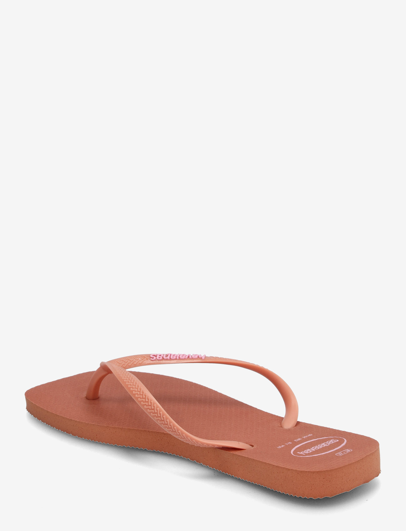 Havaianas - Hav. Square Logo Pop U - plätud - 9259 pink clay - 2