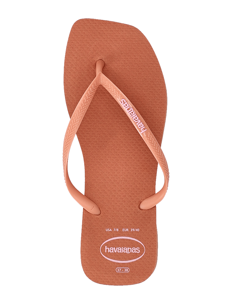 Havaianas - Hav. Square Logo Pop U - plätud - 9259 pink clay - 3