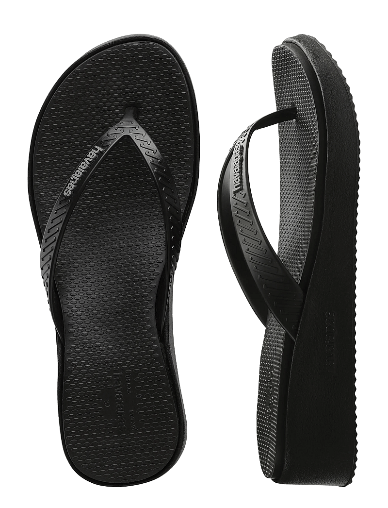 Havaianas - Hav. High Platform II - flip flops - 0090 black - 1
