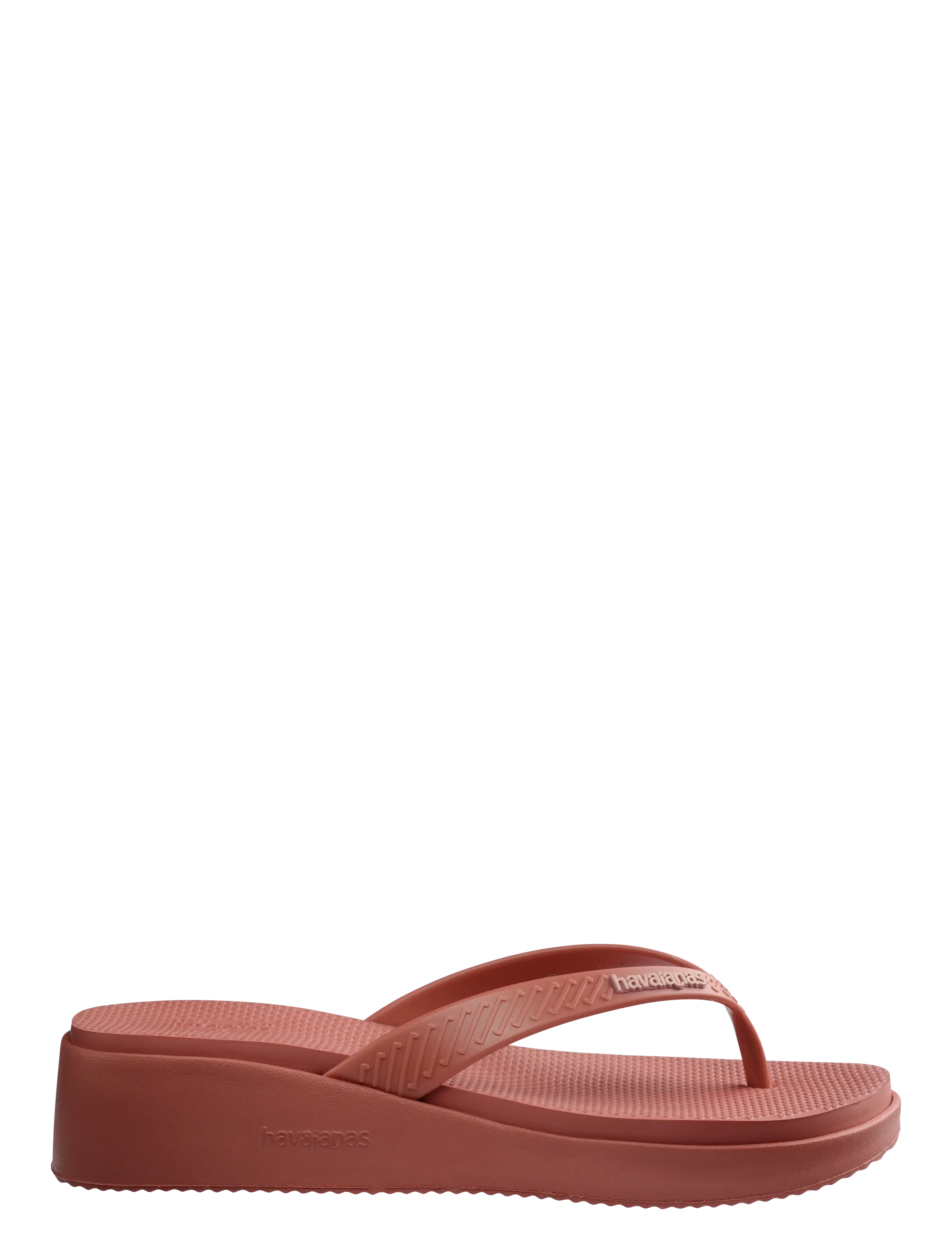 Havaianas Hav. High Platform II - Sandales - 1121 CANYON CLAY / red