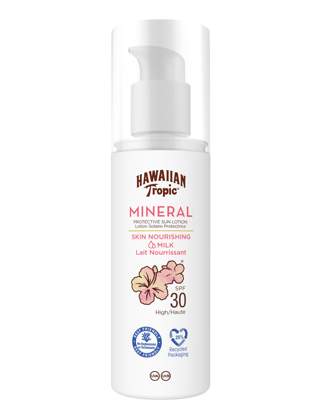 Hawaiian Tropic Mineral Sun Milk Lotion Spf30 100 Ml - Nude - 100 ml