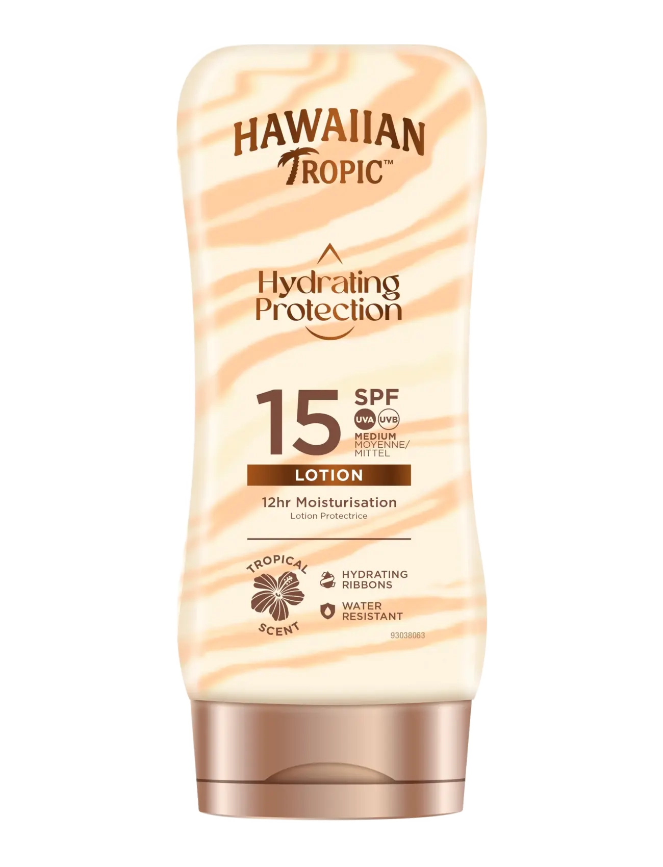 Hawaiian Tropic Silk Hydration Lotion SPF15 180 ml - Solprodukter - CLEAR / undefined