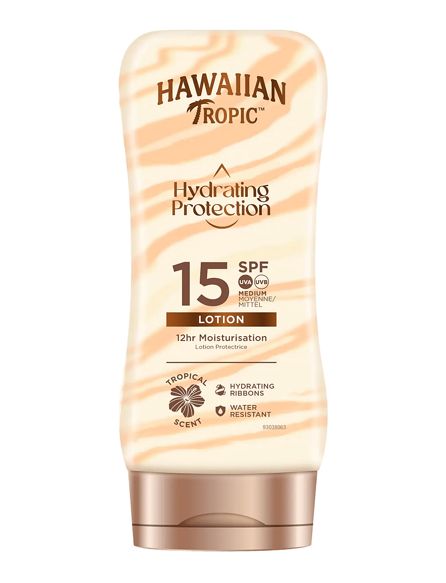 Hawaiian Tropic - Silk Hydration Lotion SPF15 180 ml - för kroppen - clear - 0
