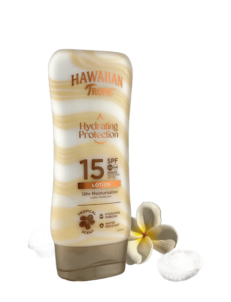 Hawaiian Tropic - Silk Hydration Lotion SPF15 180 ml - för kroppen - clear - 2