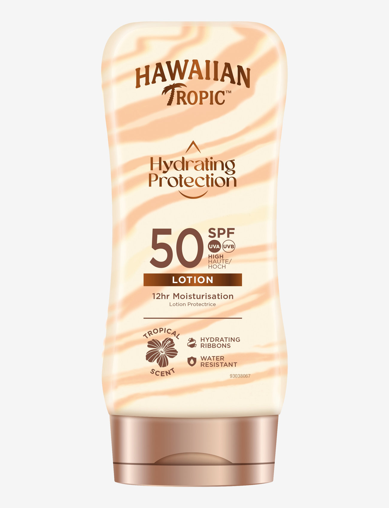 Hawaiian Tropic - Hydrating Protection Lotion SPF50 180 ml - kehale - clear - 1