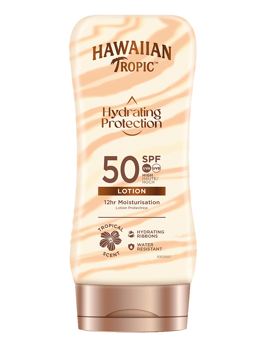 Hawaiian Tropic - Hydrating Protection Lotion SPF50 180 ml - kehale - clear - 1