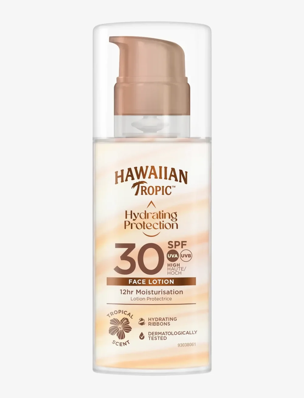Hawaiian Tropic - Silk Hydration Face SPF30 50 ml - til ansigtet - clear - 0
