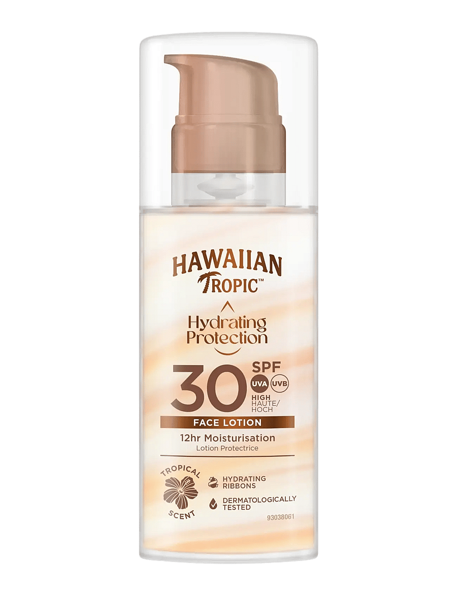 Hawaiian Tropic - Silk Hydration Face SPF30 50 ml - for ansiktet - clear - 0