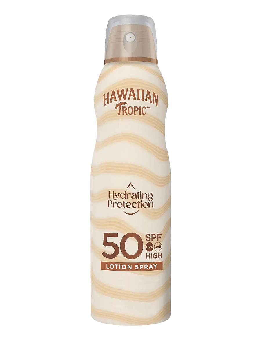 Hawaiian Tropic - Hydrating Protection C-Spray SPF50 220 ml - for kroppen - clear - 0