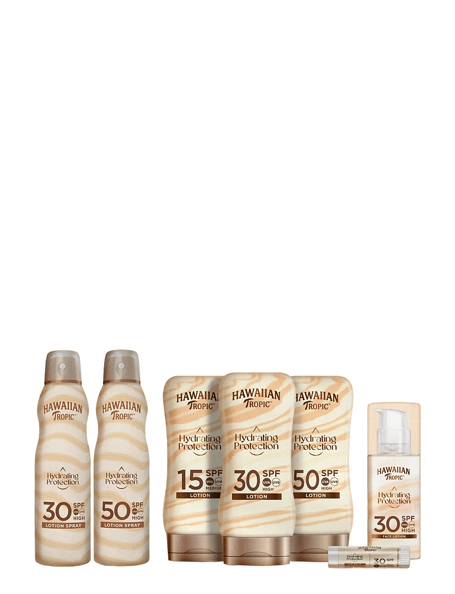 Hawaiian Tropic - Hydrating Protection C-Spray SPF50 220 ml - for kroppen - clear - 1