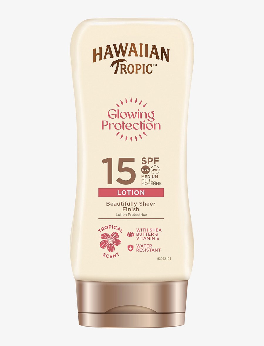 Hawaiian Tropic - Glowing Protection Lotion SPF15 - til kroppen - clear - 0