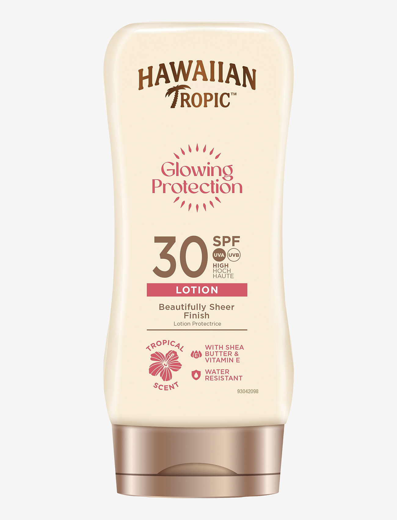 Hawaiian Tropic - Glowing Protection Lotion SPF30 180 ml - för kroppen - clear - 1