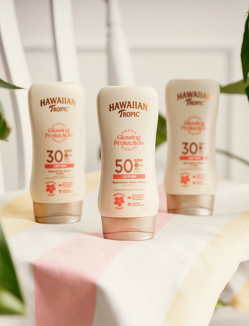 Hawaiian Tropic - Glowing Protection Lotion SPF30 180 ml - för kroppen - clear - 0