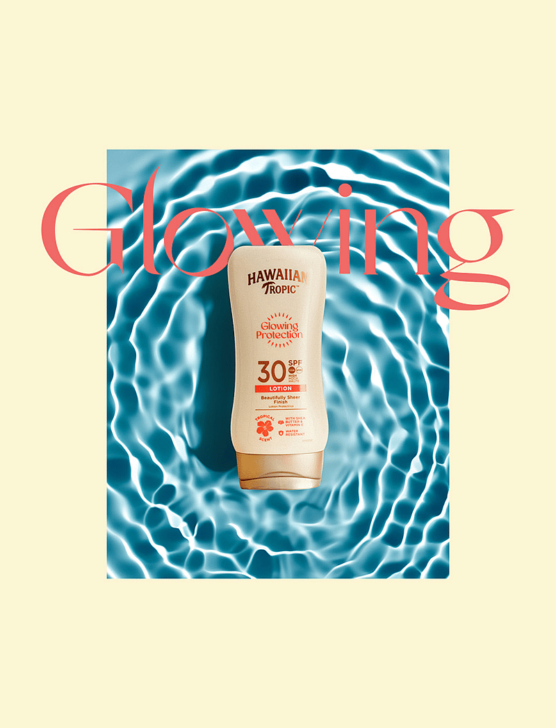 Hawaiian Tropic - Glowing Protection Lotion SPF30 180 ml - för kroppen - clear - 3