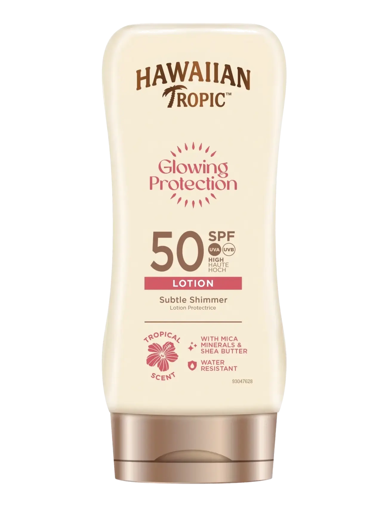Hawaiian Tropic Glowing Protection Lotion Spf50 170 Ml, Body, Nude, Str: 180 ML