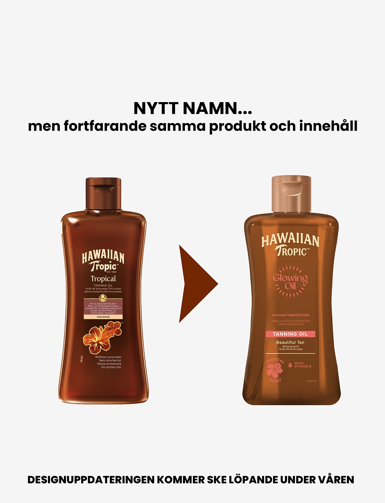 Hawaiian Tropic - Tanning Oil Dark 200 ml - kropp - clear - 1