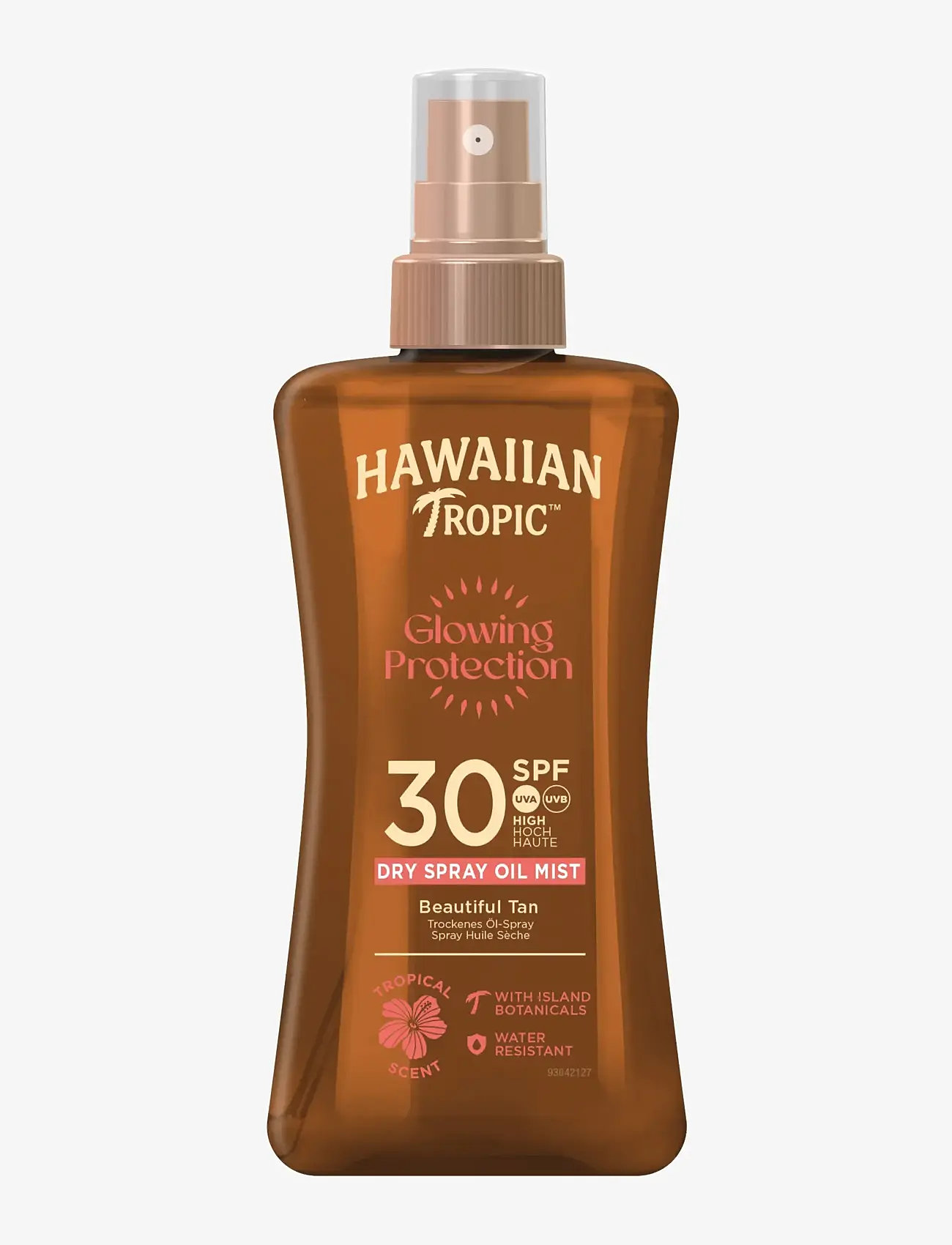 Hawaiian Tropic - Glowing Protection Dry Oil Spray SPF30 200 ml - apsauga nuo saulės - clear - 0