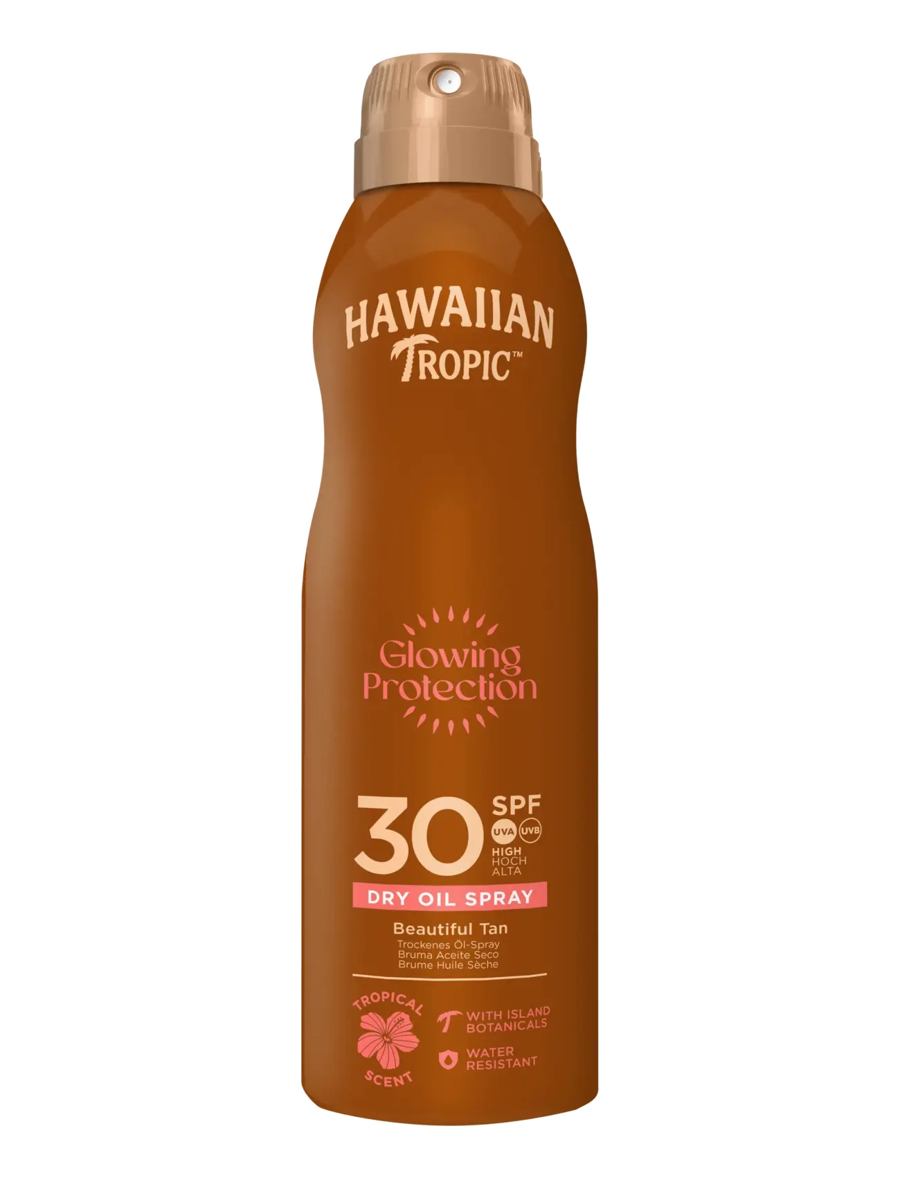 Hawaiian Tropic Dry Oil Coco&Mango C-Spray Spf30 180 Ml, Body, Nude, Str: 180 ml