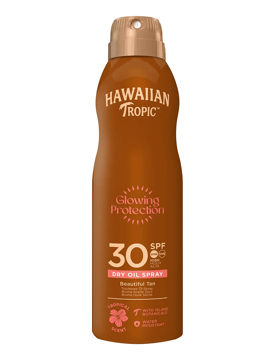 Hawaiian Tropic - Dry Oil Coco&Mango C-spray SPF30 180 ml - for kroppen - clear - 1