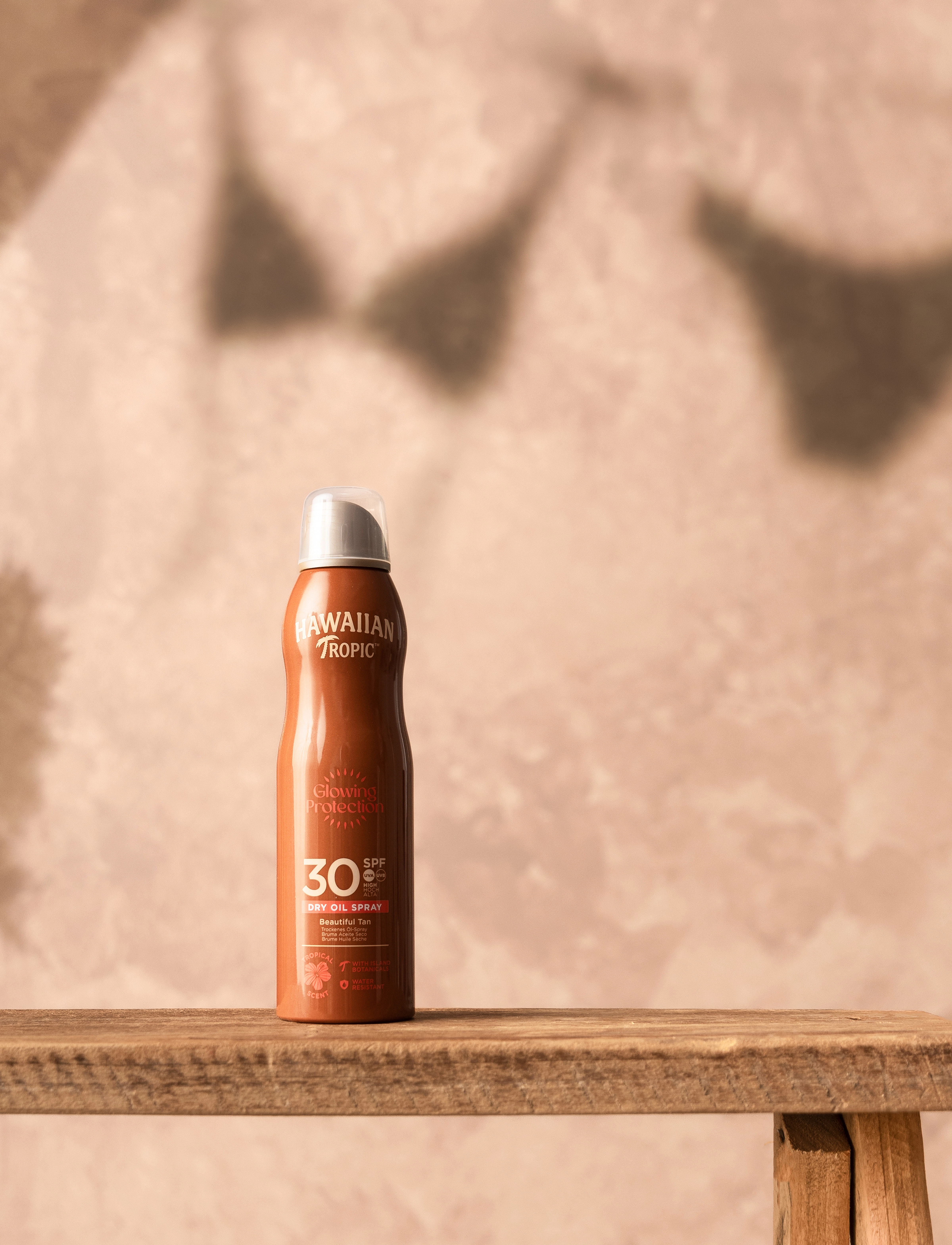 Hawaiian Tropic Dry Oil Coco&Mango C-Spray Spf30 180 ml, 180 ml, Nude, Solpleje > Krop, Dame