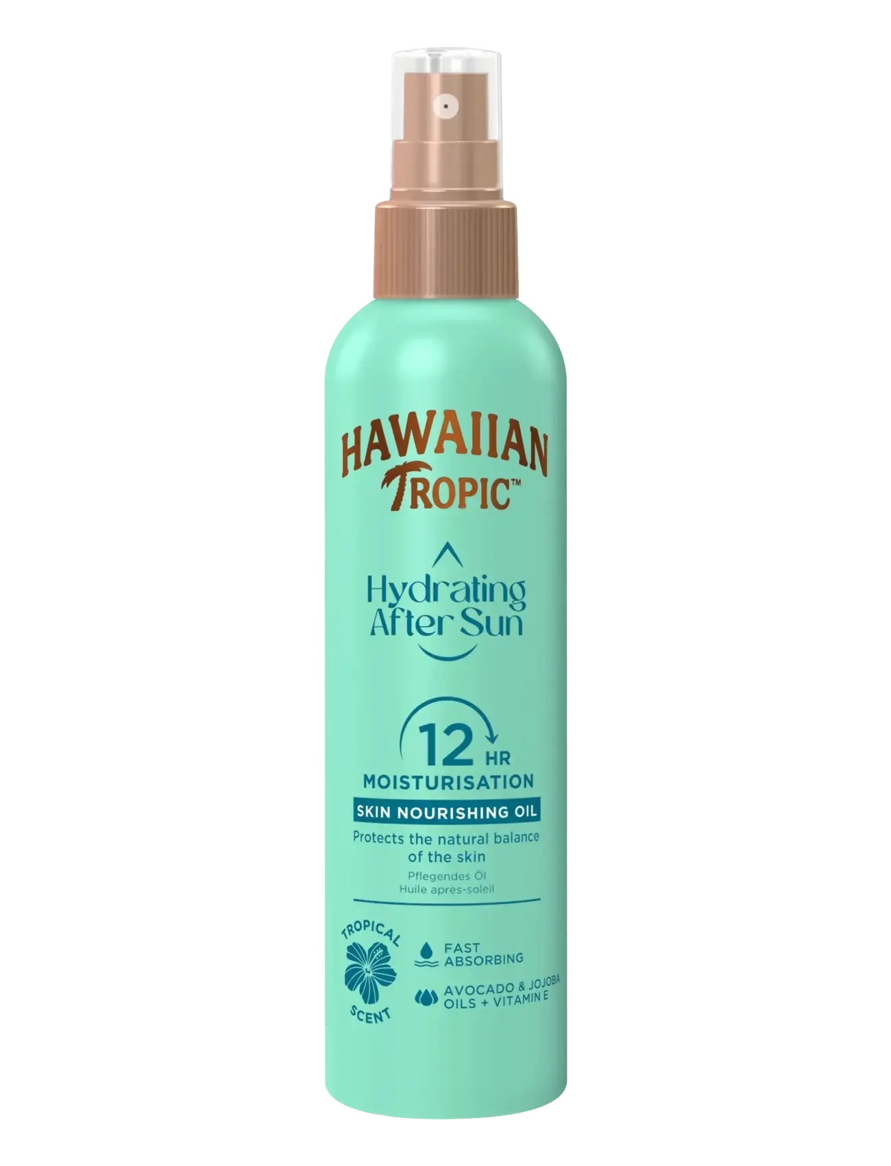 Hawaiian Tropic Hydrating After Sun Skin Nourishing Oil 150 ml, 150 ml, Nude, Solpleje > After Sun Care, Dame
