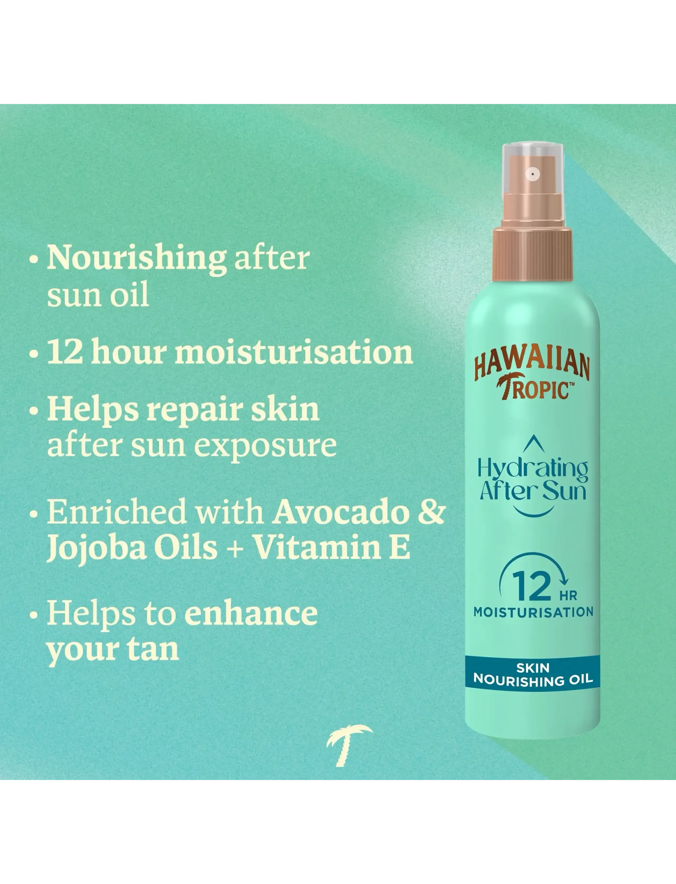 Hawaiian Tropic - Hydrating After Sun Skin Nourishing Oil 150 ml - kropspleje - clear - 1