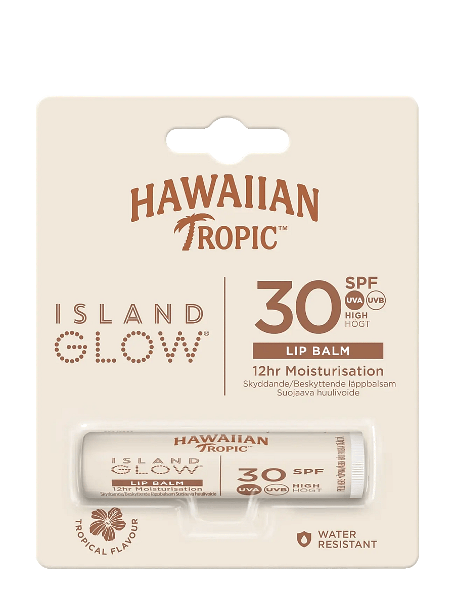 Hawaiian Tropic - Island Glow Lip Balm SPF30 - huulepalsamid - clear - 0