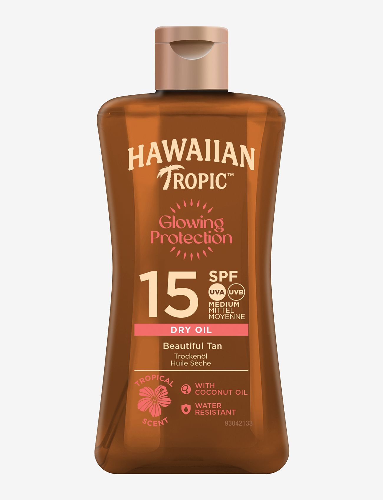 Hawaiian Tropic - Protective Dry Spray Oil SPF15 100 ml - keha - clear - 0