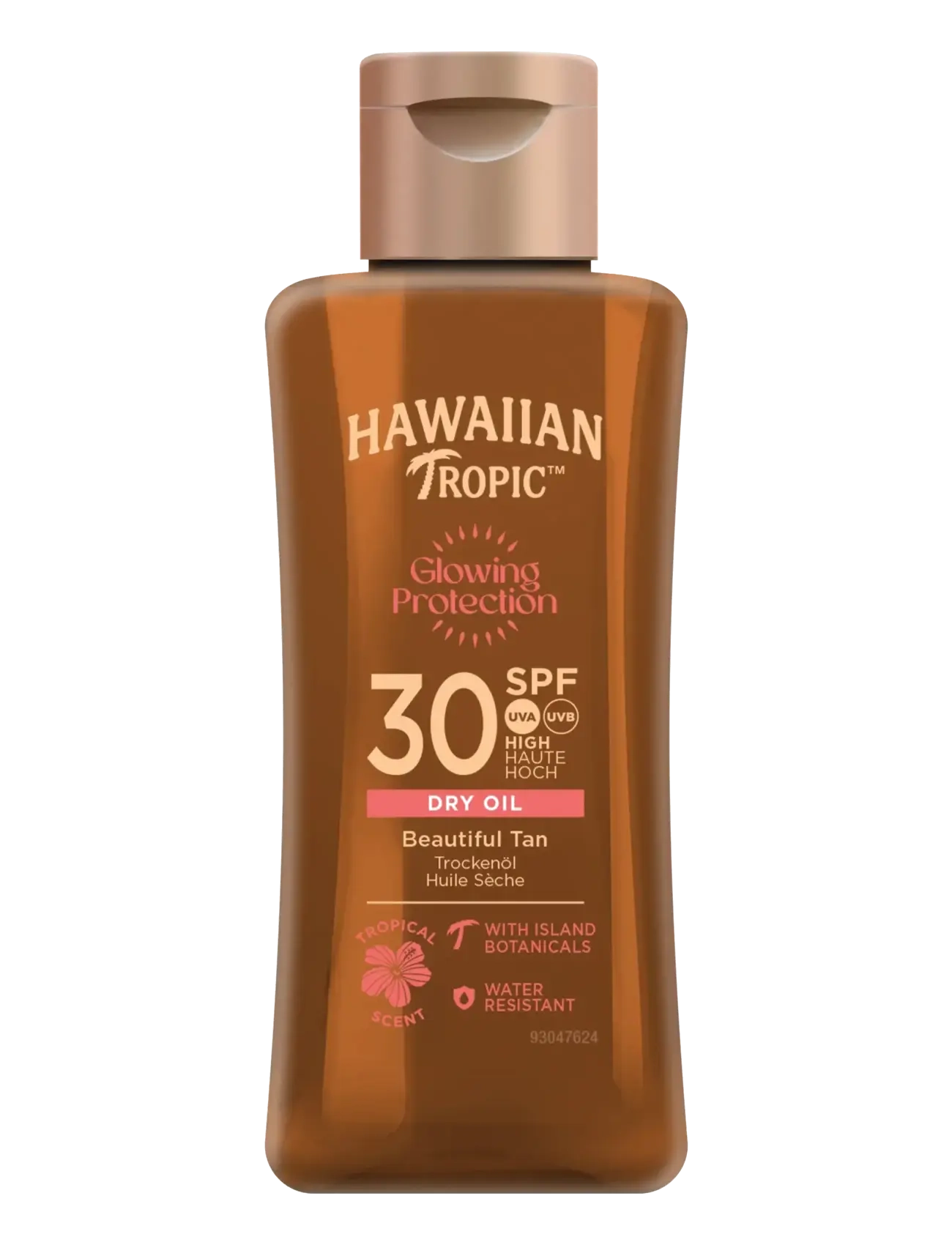 Hawaiian Tropic Glowing Protection Dry Oil Spf30 75 Ml, Body, Nude, Str: 75 ML