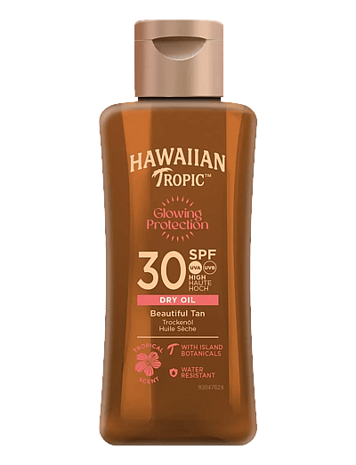 Hawaiian Tropic Glowing Protection Dry Oil SPF30 75 ml - Keha - CLEAR / undefined