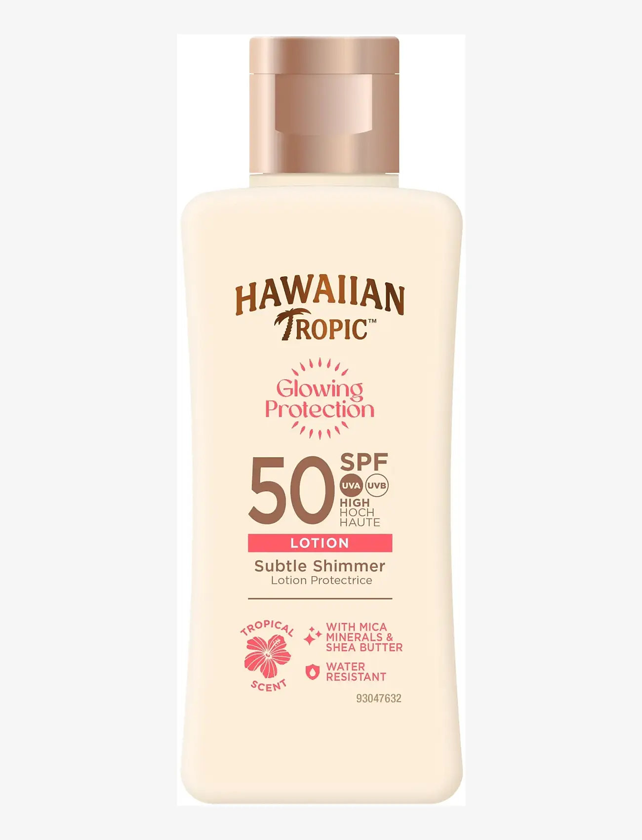 Hawaiian Tropic - Glowing Protection Lotion SPF50 75 ml - för kroppen - clear - 0
