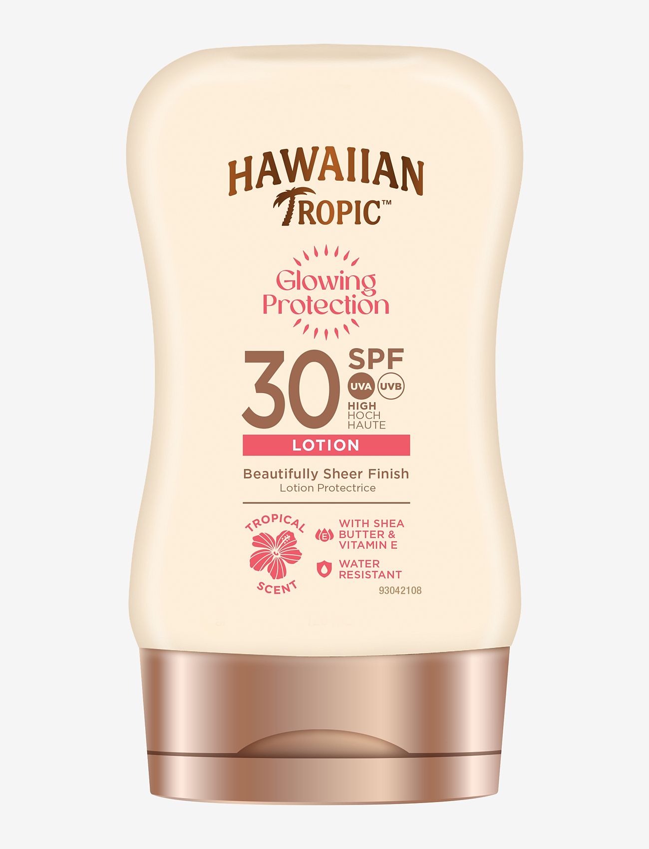 Hawaiian Tropic - Glowing Protection Lotion SPF30 100 ml - Ķermenim - clear - 1