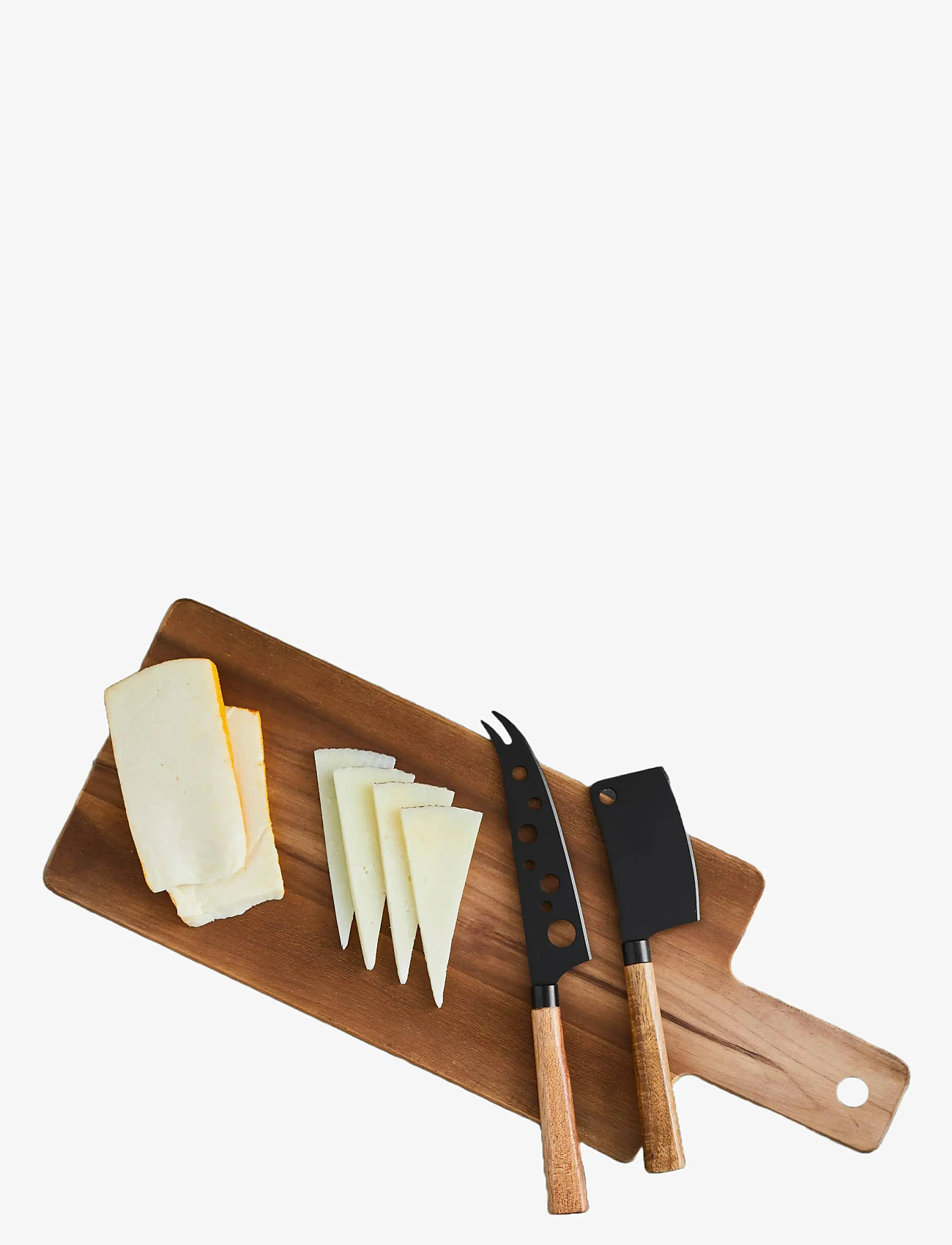 Hâws Santo - Hâws Santo Cheese Set 2 knives and cutting board - cheese knives - brown - 0