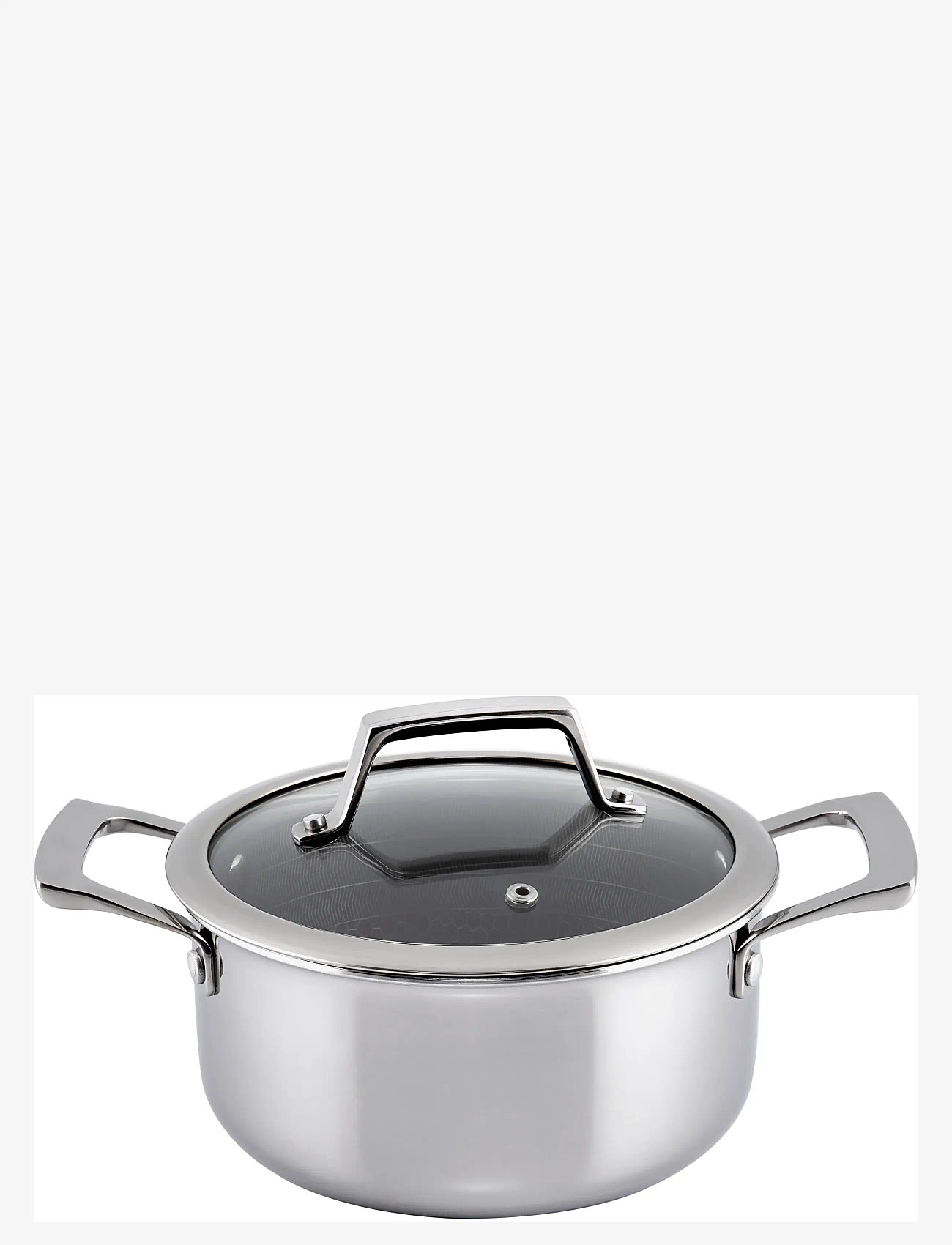 Hâws Santo - Hâws Santo Casserole 2.2L w/Lid Hybrid coating - grytor - silver - 0