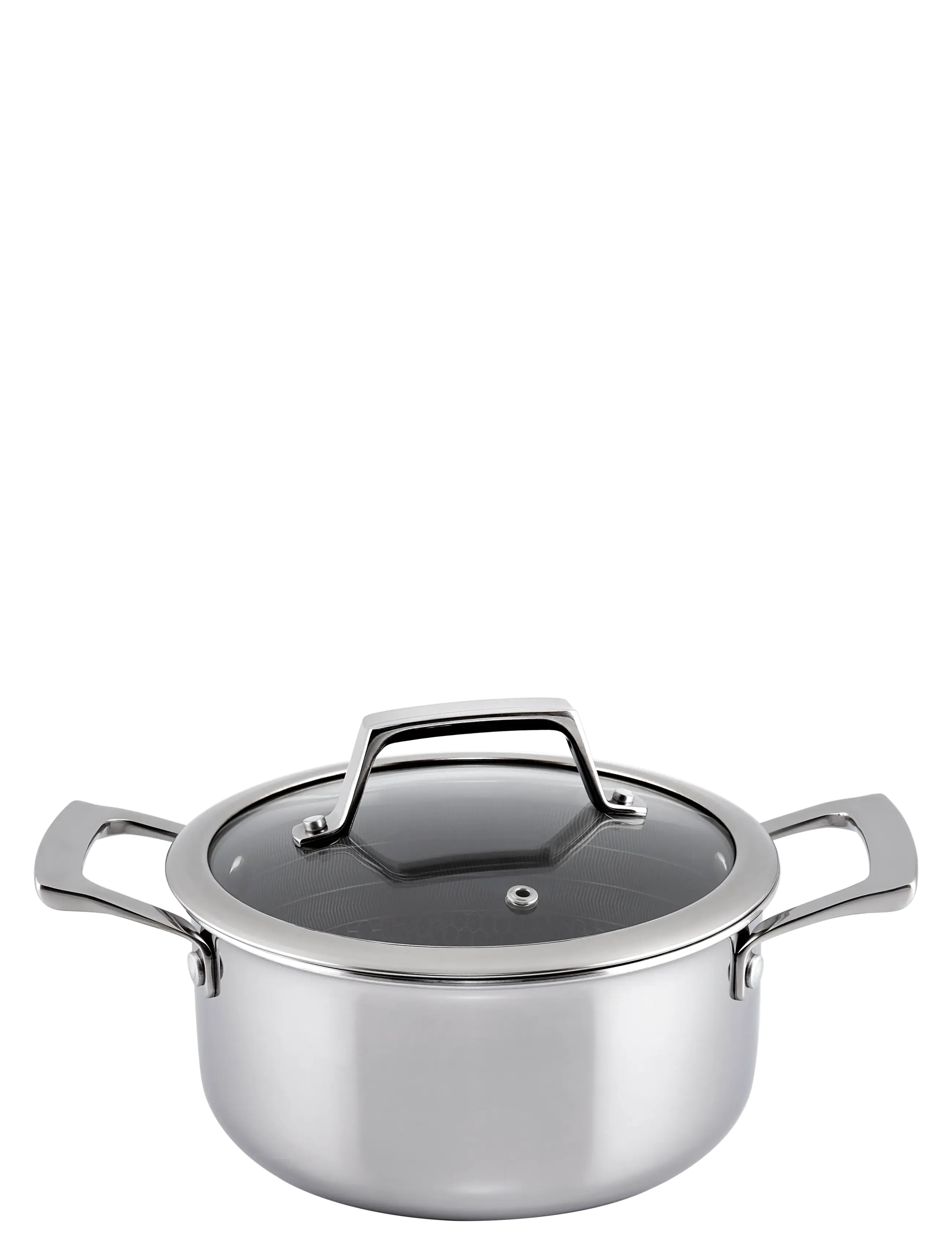 Hâws Santo Hâws Santo Casserole 2.2L w/Lid Hybrid coating - Küche - SILVER / silver