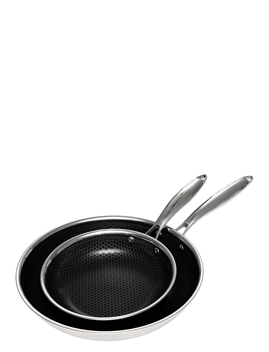 Hâws Santo - Hâws Santo Frying Pan 20+28 cm Hybrid coating - silver - 1
