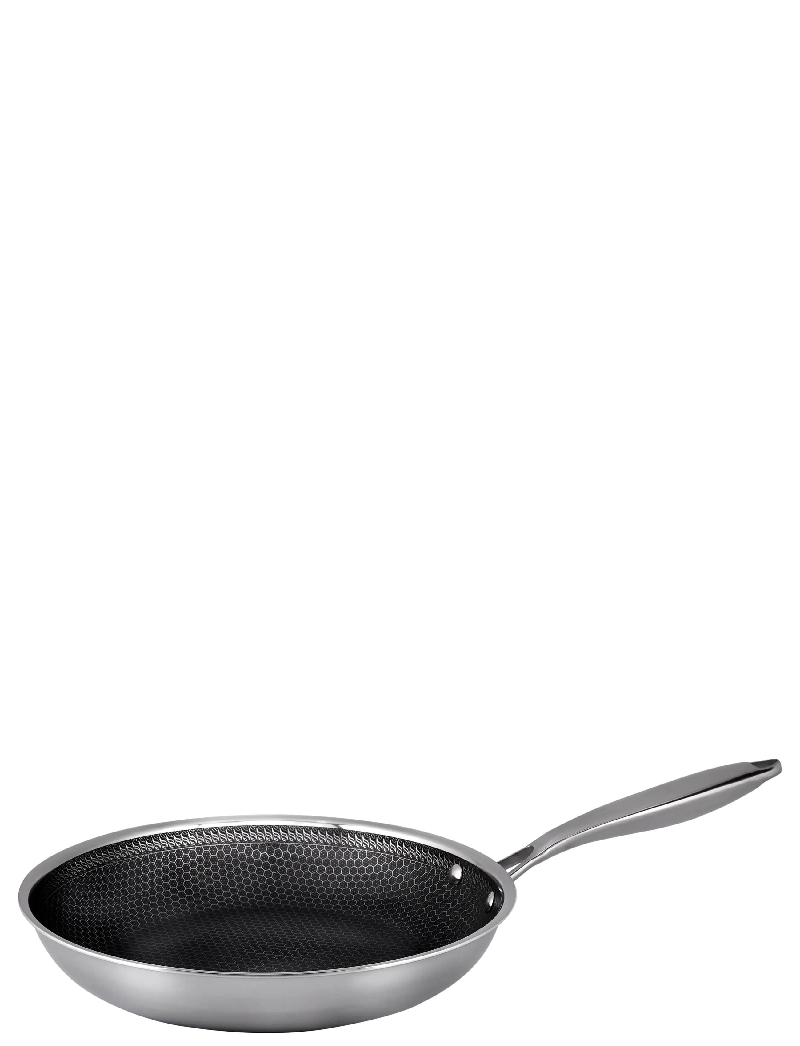 Hâws Santo Hâws Santo Frying Pan 30cm Hybrid coating - Keptuvės & Ketaus Keptuvės - SILVER / black