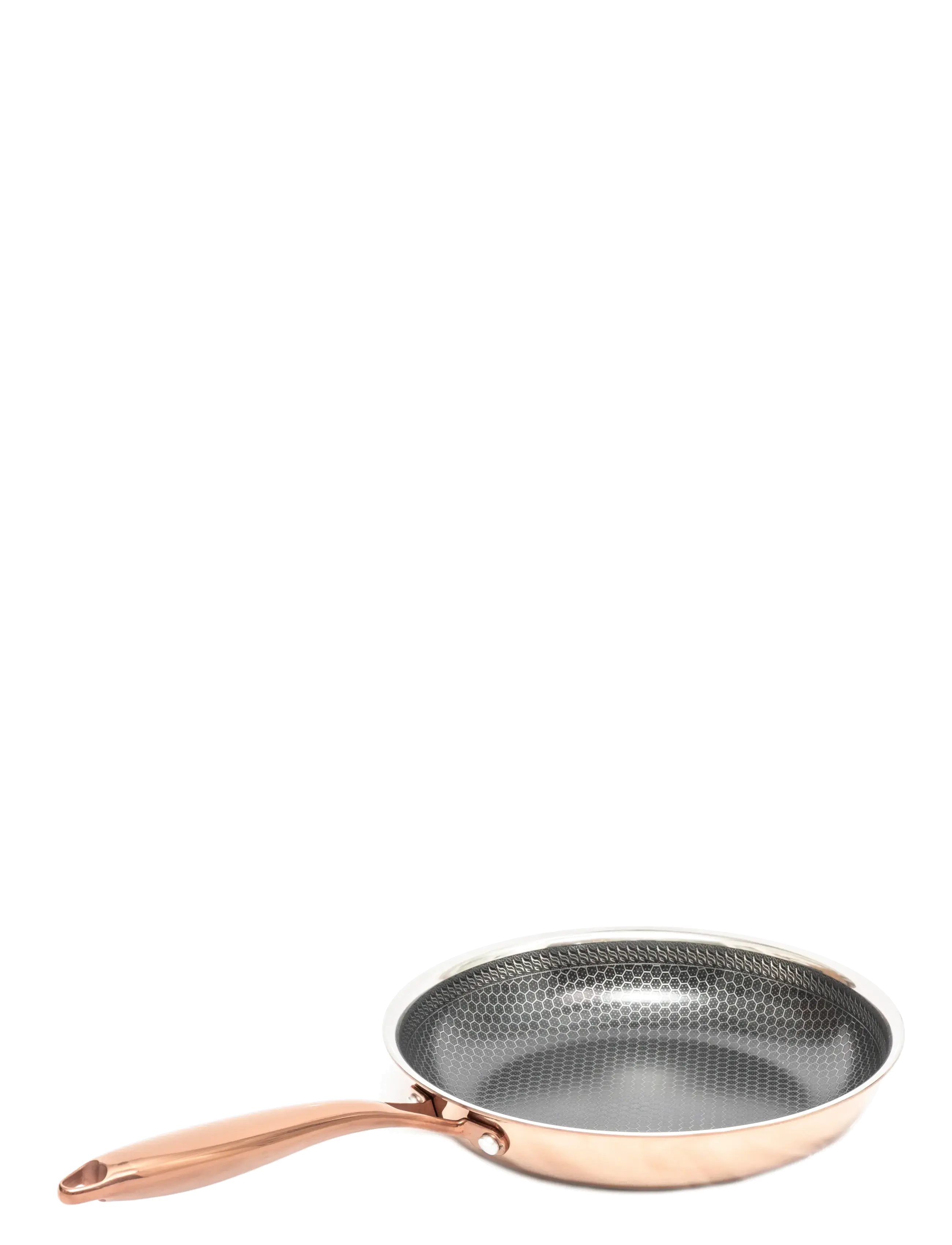 Hâws Santo Hâws Santo Frying Pan 24cm Hybrid coating Rose Gold - Keptuvės & Ketaus Keptuvės - ROSE / silver