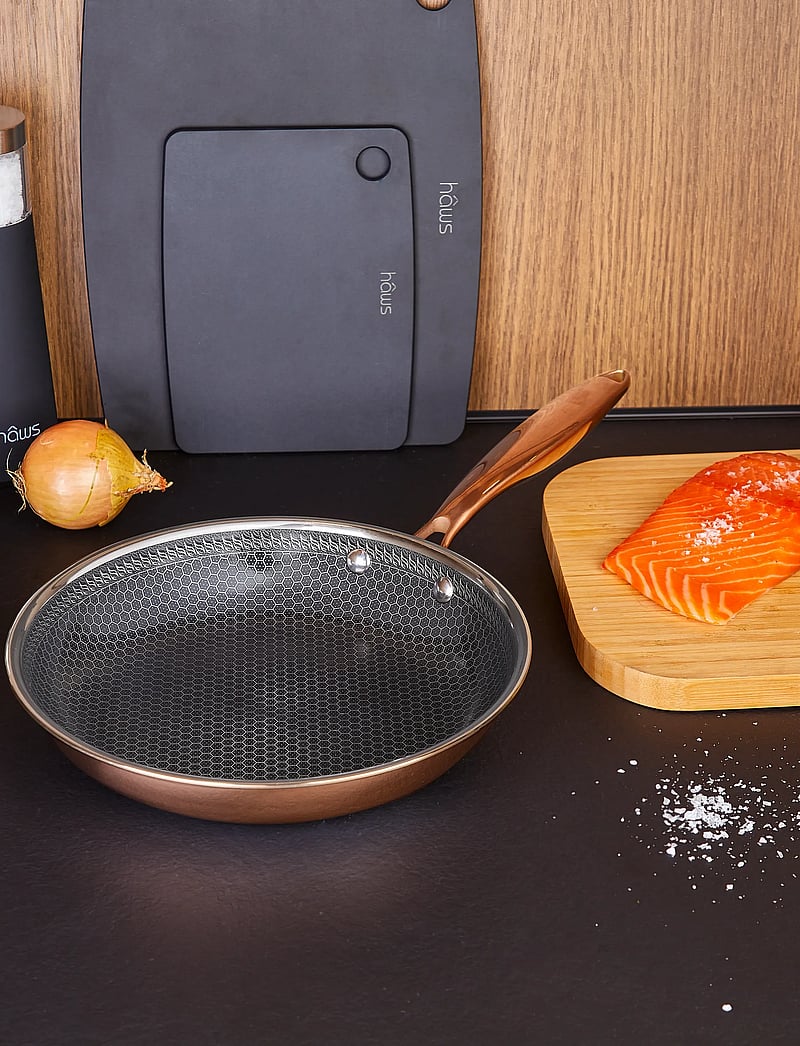 Hâws Santo - Hâws Santo Frying Pan 24cm Hybrid coating Rose Gold - bratpfannen - rose - 1