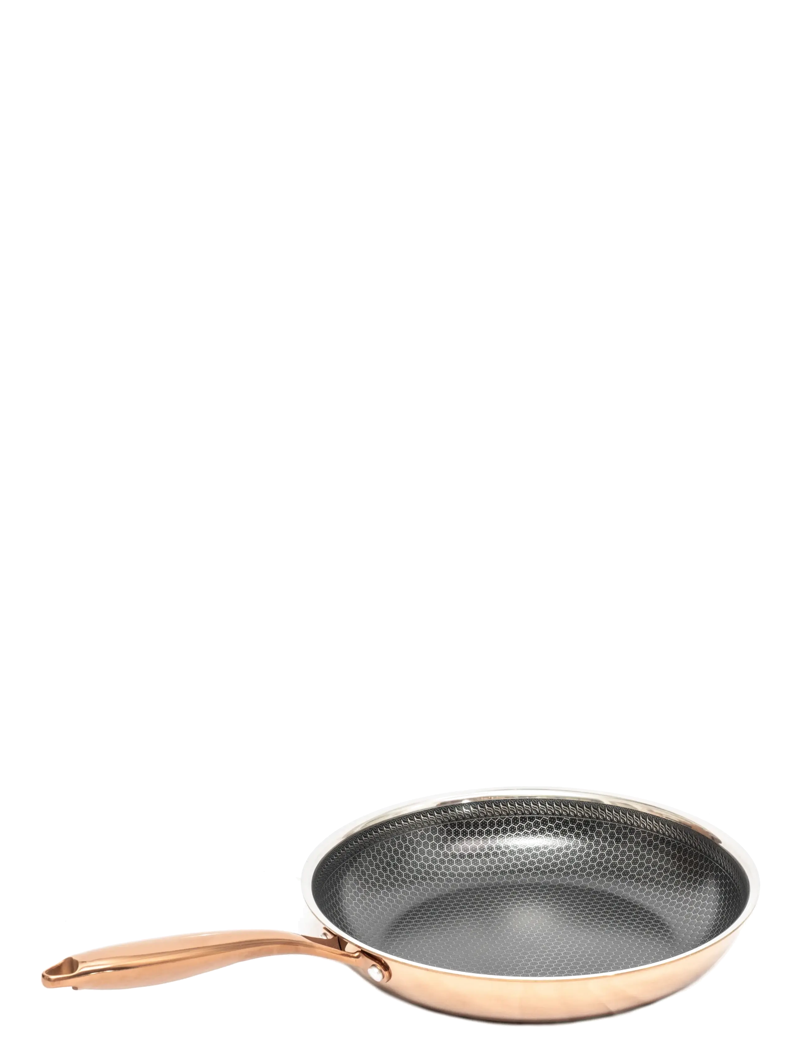 Hâws Santo Frying Pan 28Cm Hybrid Coating Rose Gold, Stegepande, Sølv, Str: Ø 28 CM