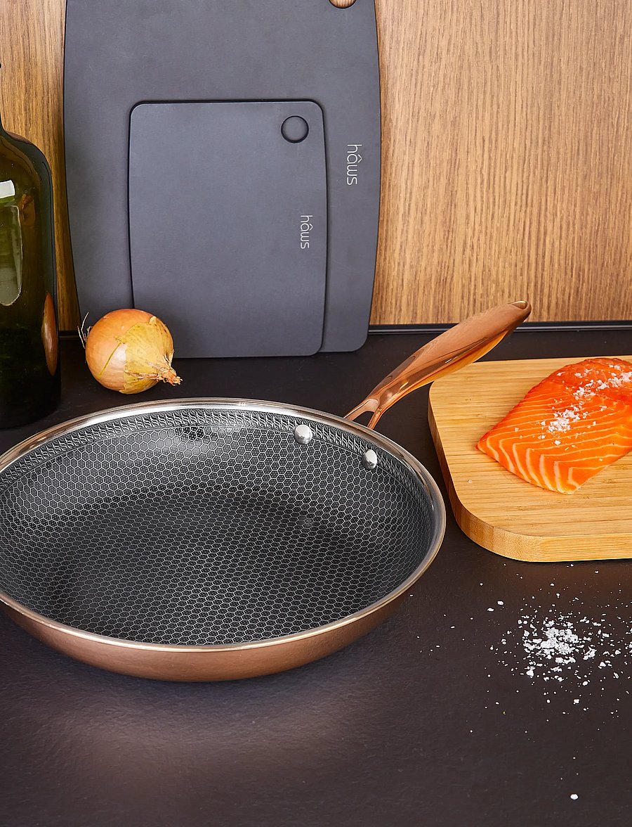 Hâws Santo - Hâws Santo Frying Pan 28cm Hybrid coating Rose Gold - bratpfannen - rose - 2