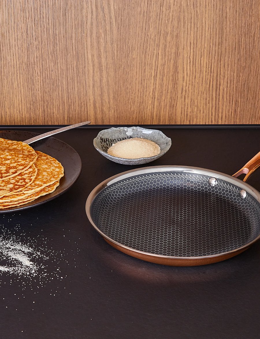 Hâws Santo - Hâws Santo Pancake Pan 24cm Hybrid coating Rose Gold - praepannid ja pannid - rose - 0