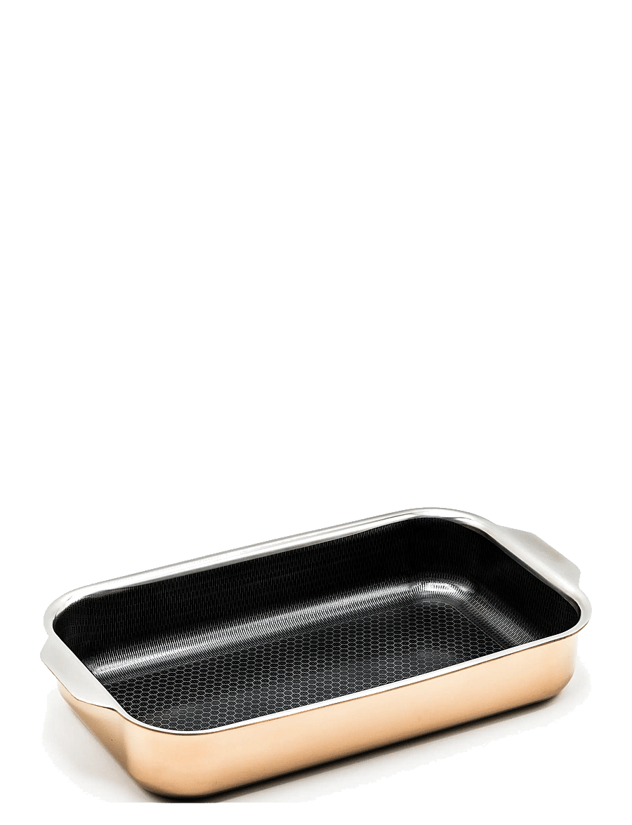 Hâws Santo - Hâws Santo Roaster 32x18cm 2mm Hybrid coating Rose Gold - ahjuvormid - rose - 1