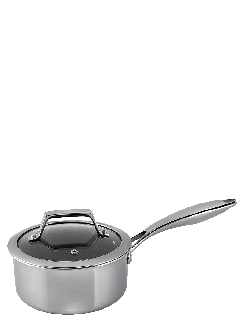 Hâws Santo - Hâws Santo Saucepan 1.5L w/Lid Hybrid coating - stieltöpfe - silver - 0