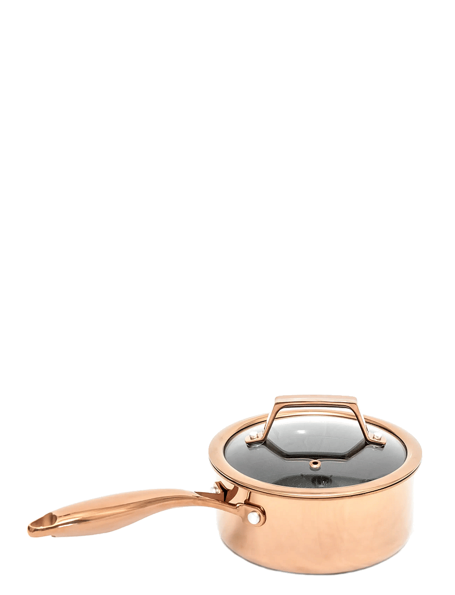 Hâws Santo - Hâws Santo Saucepan 1.5L w/Lid Hybrid coating Rose Gold - kastrulid - rose - 1