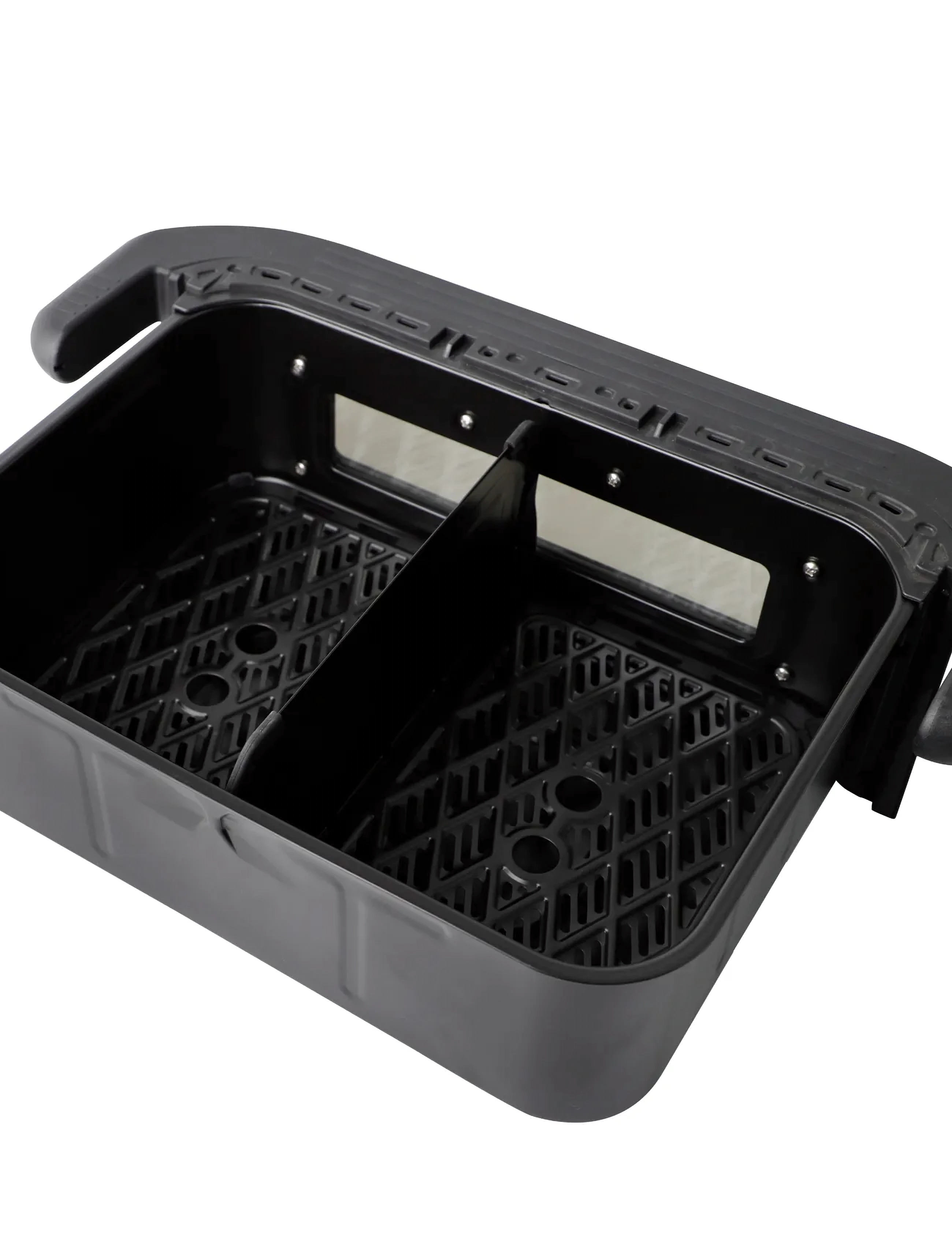 Hâws - Air Fryer 10L w. Divider 2400W Dual Heater PFAS Free Coating - heißluftfritteusen - black - 3