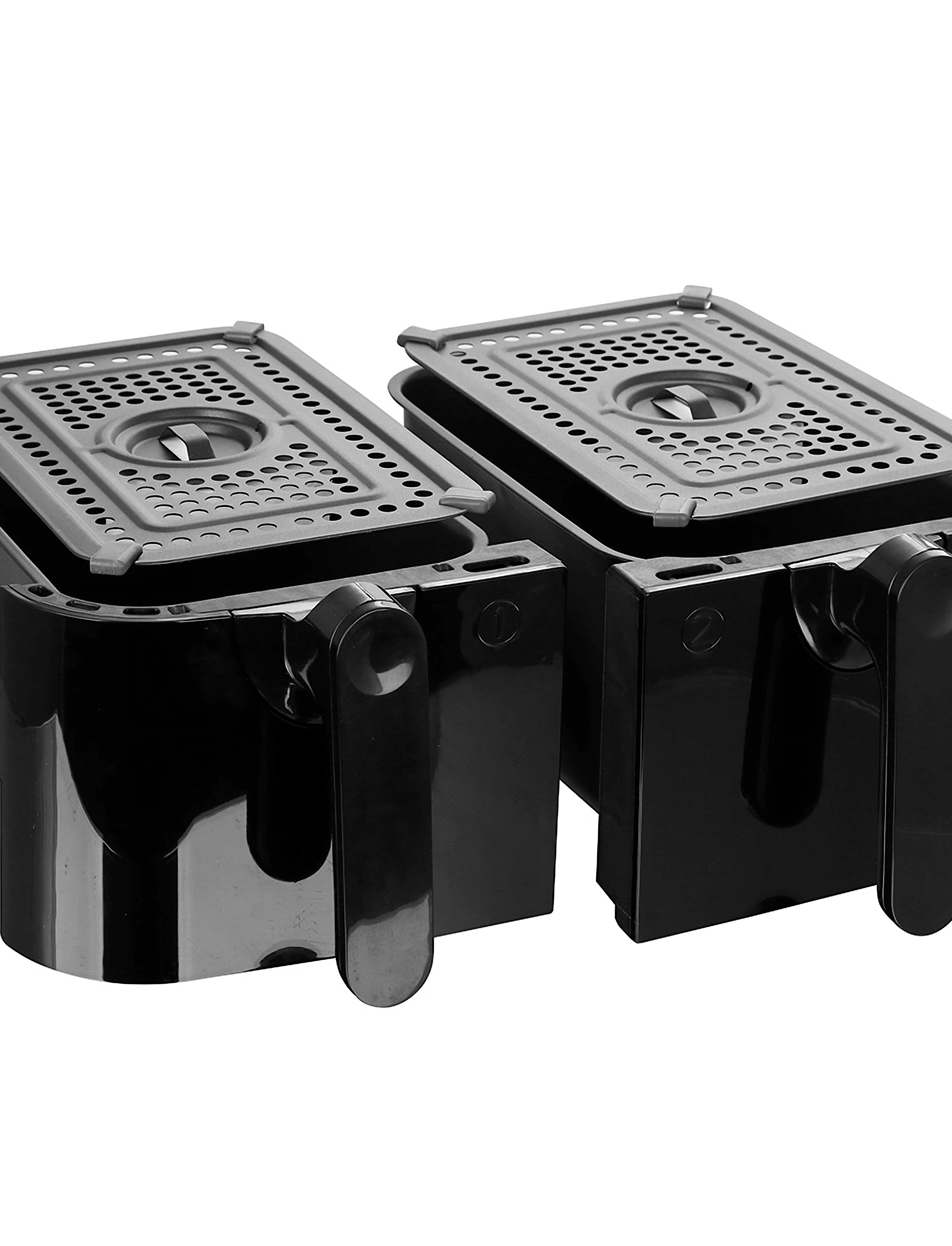Hâws - Sejerø 2.0 Double Air Fryer 2X4.5L 2400W Pfas Free Coating - airfryers - black - 5