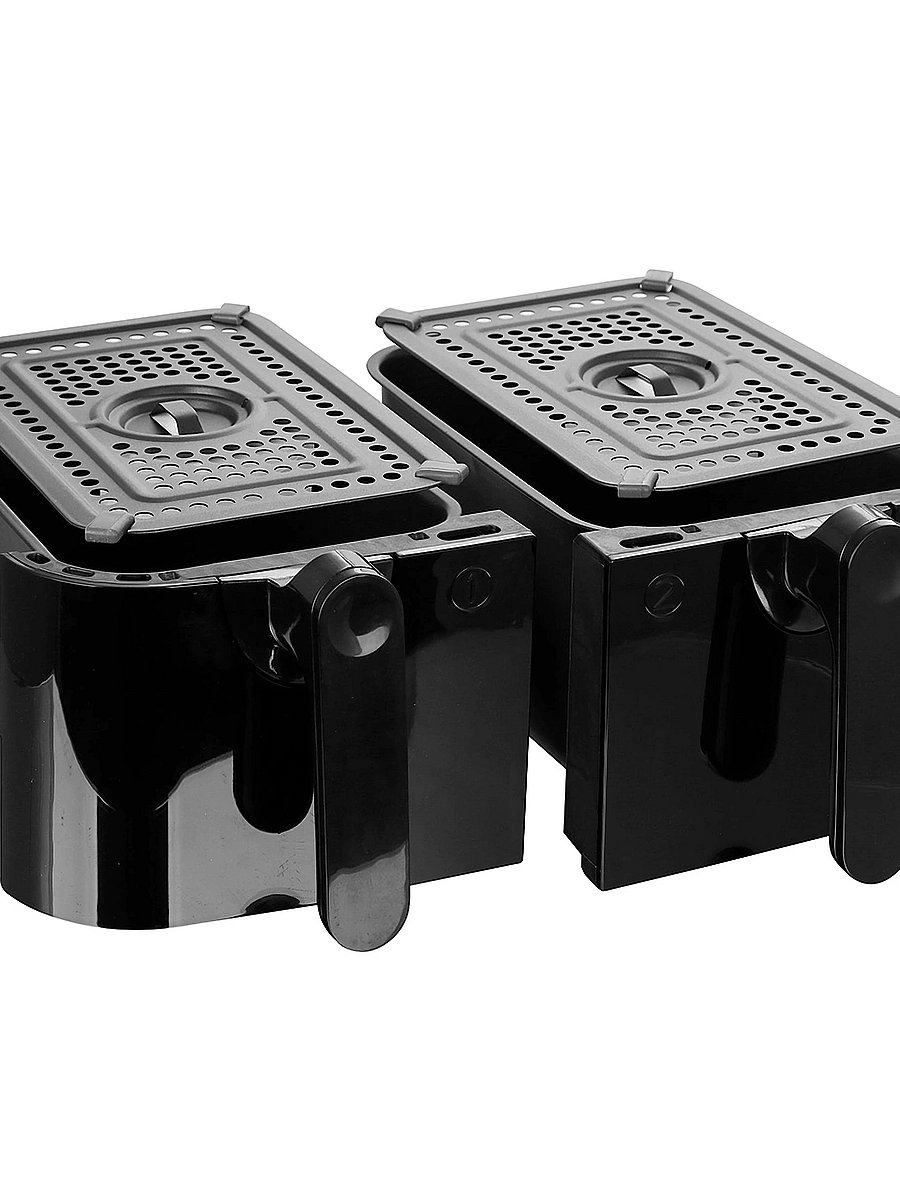 Hâws - Sejerø 2.0 Double Air Fryer 2X4.5L 2400W Pfas Free Coating - heißluftfritteusen - black - 5