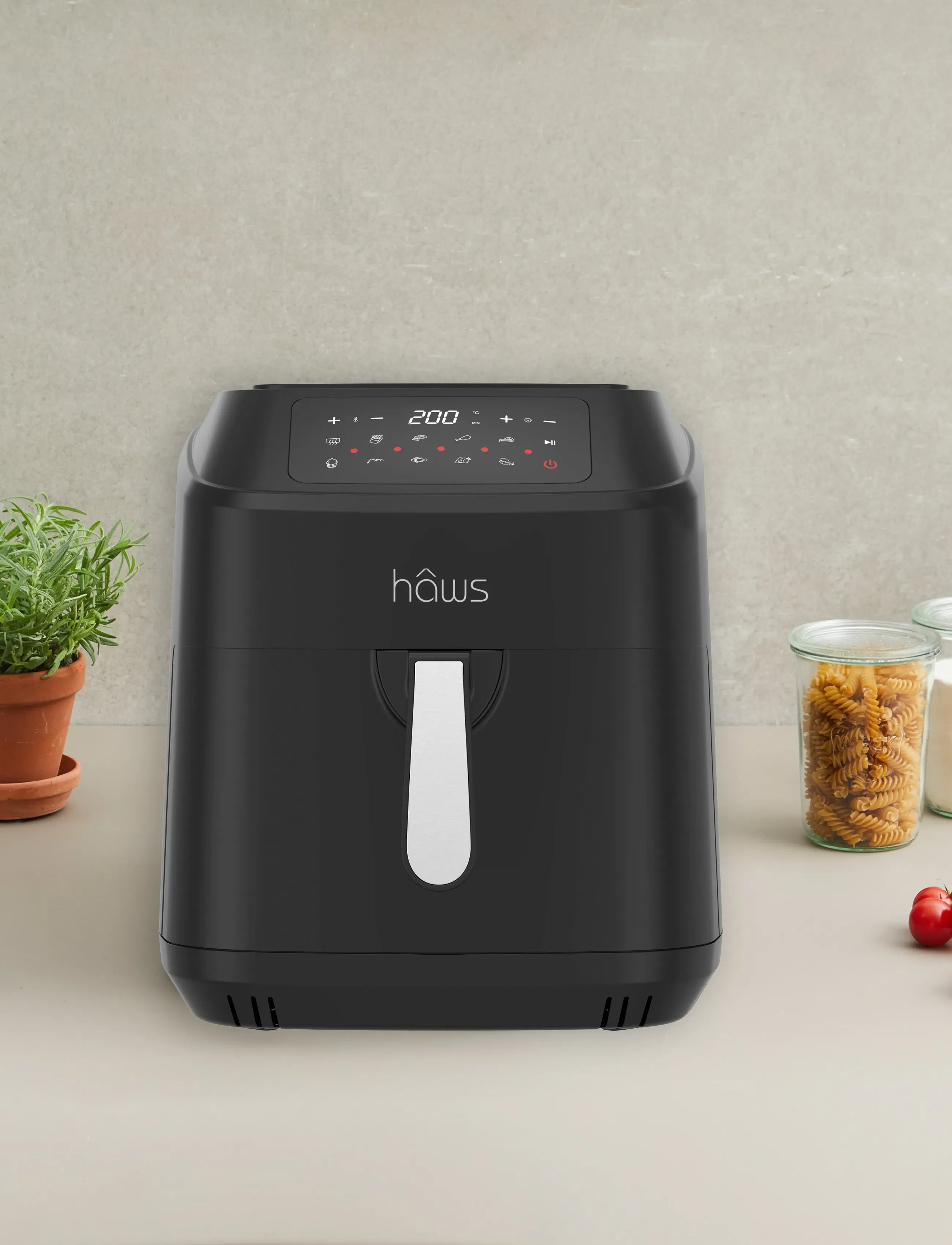 Hâws - Hâws AFRY30920 Vejrø Air Fryer 9.2 L 2150W PFAS Free Coating Double Heating Element - airfryers - black - 3